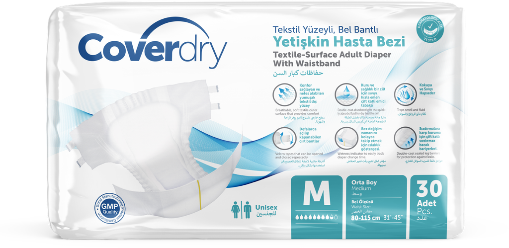 Fralda Coverdry 30 Fraldas