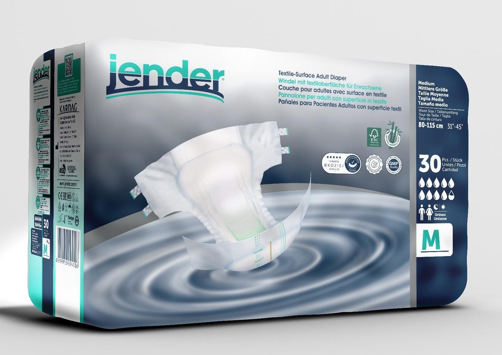 Fralda Jender 30 Fraldas