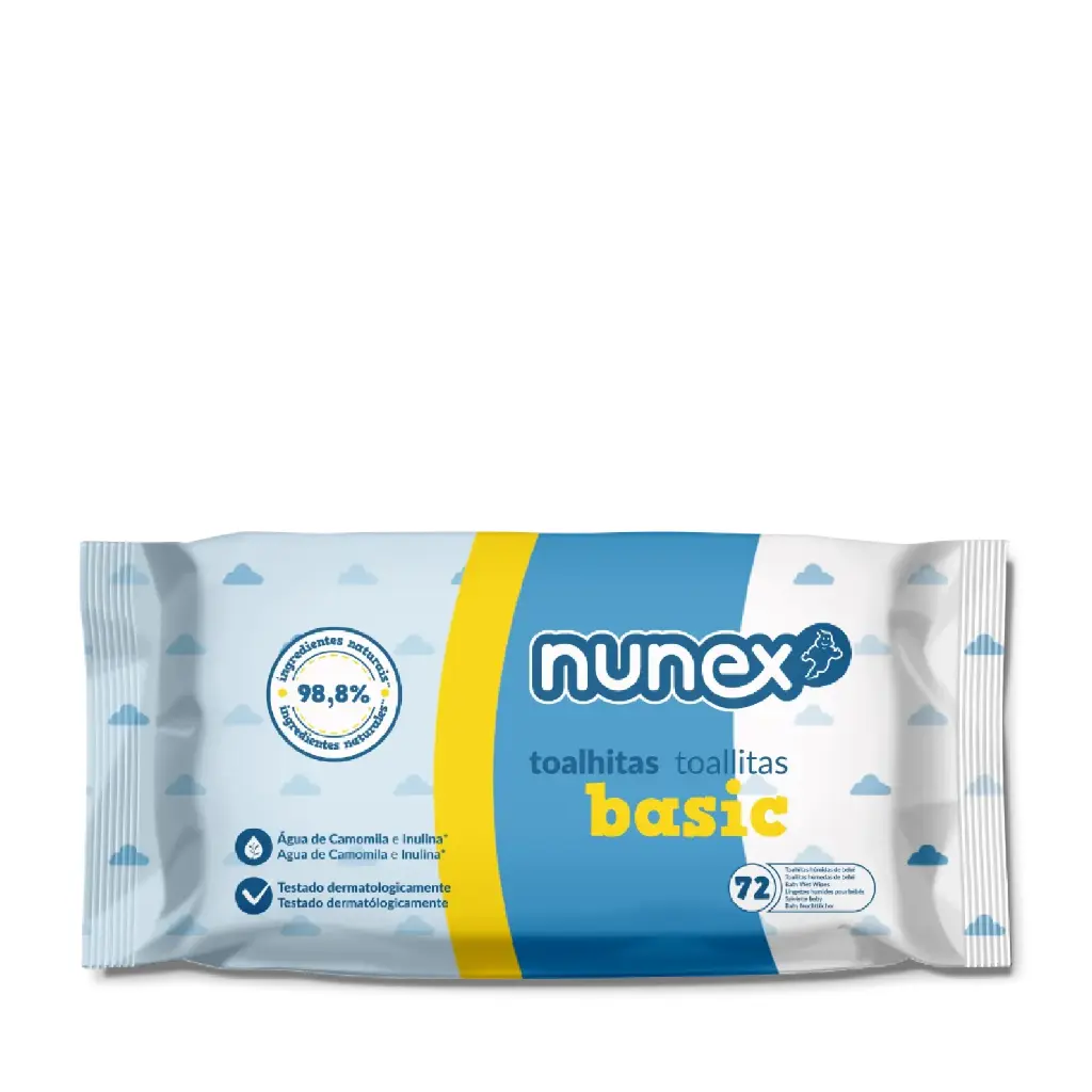 Toalhitas Humedecidas S/Álcool - Bebe