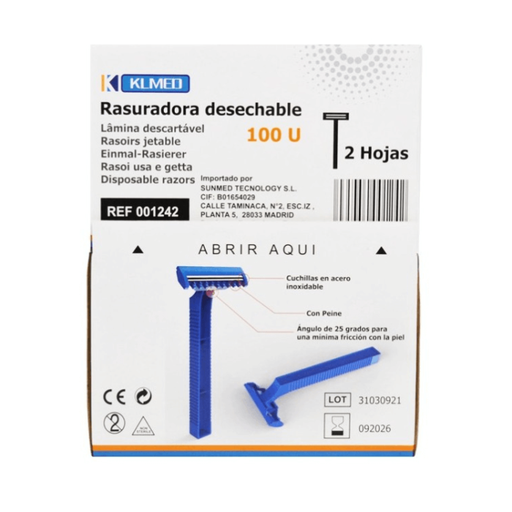 [2627 114] Raspadoras Descartáveis