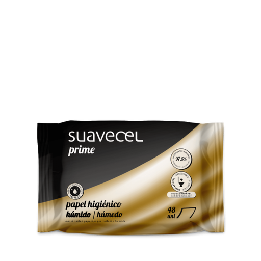 [0008 010] Papel Humedecido, origem natural - bolsa c/48uni