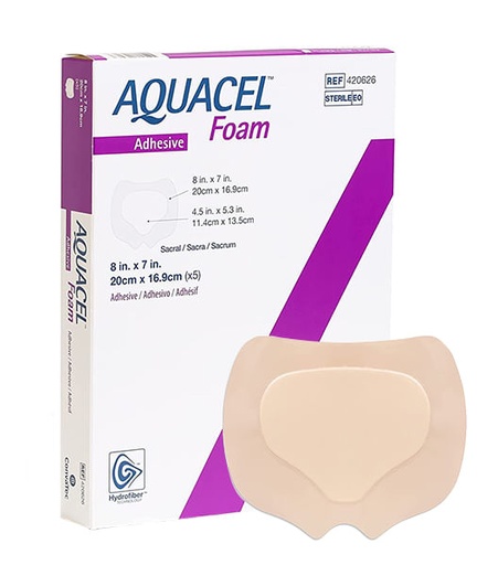 Compressas Aquacel Foam Sacral