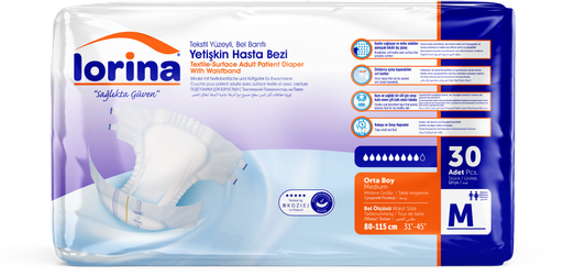 Fralda Lorina Slip 30uni